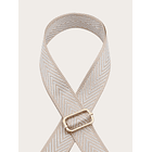 Correa de bolso con patrón de cheurón 5