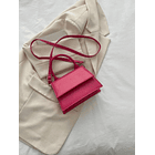 BOLSO CUADRADO FUCSIA 3