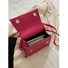 BOLSO CUADRADO FUCSIA 4