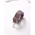 Correa de bolso ajustable con patrón geométrico MORADO  5