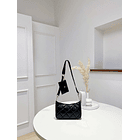 Bolso cuadrado guateado con Monedero  2