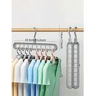 GANCHO innovador multipuerto para closet 6