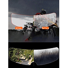 STICKER anti niebla y agua para casco (película antiespumante) 2