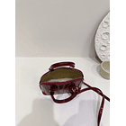 Bolso VINO TINTO cocodrilo 3