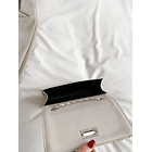 Bolso cerradura girante BLANCO-BEIGE 7