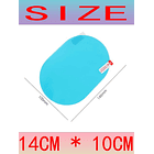 2 piezas PELICULA impermeable para retrovisor del coche (CARRO) 6