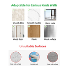 Soporte unicolor montado en la pared 2