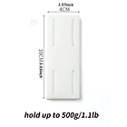 Soporte unicolor montado en la pared 4