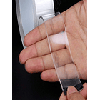 Rollo Cinta fuerte transparente resistente al agua de doble cara (pega todo) 7