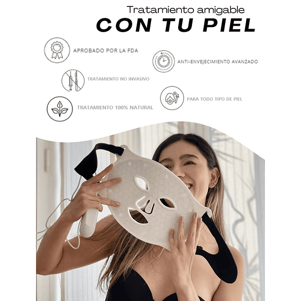 Kit Esencial tecnología LED: Venus Mask + Venus Neck 3
