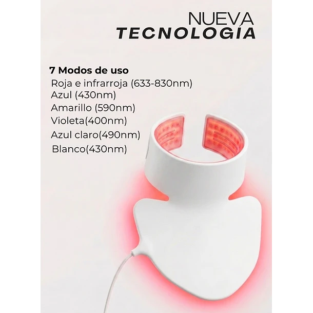 Kit Esencial tecnología LED: Venus Mask + Venus Neck 5