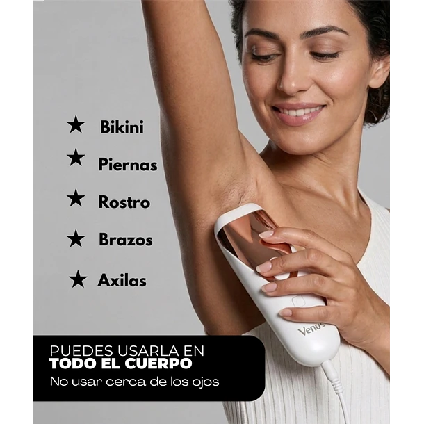 Kit Esencial de Depilación láser: Venus ipl PRO + VenusMax 7
