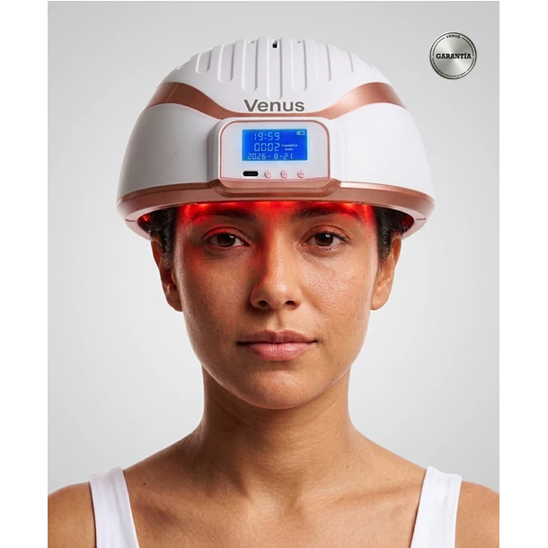 Venus Vita-X: Casco Láser (LLLT) fortalece el folículo desde la raíz. 1