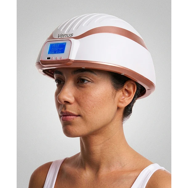 Venus Vita-X: Casco Láser (LLLT) fortalece el folículo desde la raíz. 10
