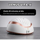 Venus Vita-X: Casco Láser (LLLT) fortalece el folículo desde la raíz. 9