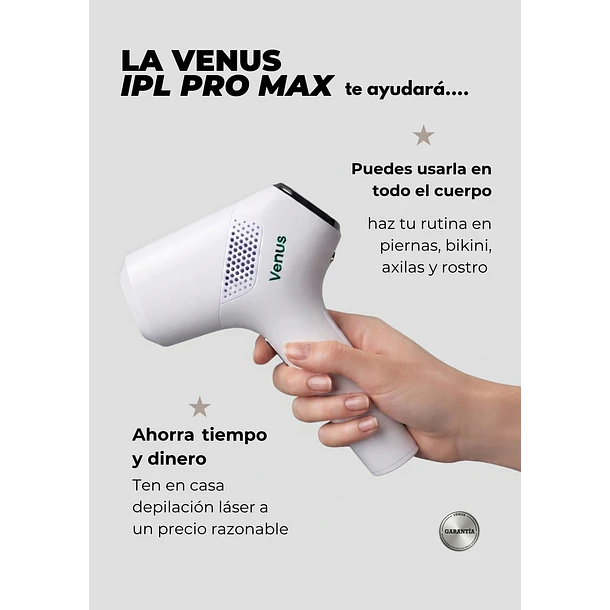 Depiladora Láser Venus IPL PRO MAX: resultados en 8 semanas  4