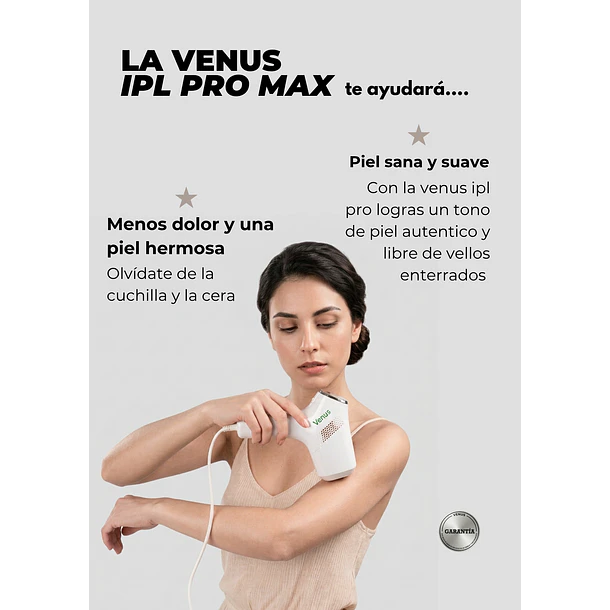 Depiladora Láser Venus IPL PRO MAX: resultados en 8 semanas  5