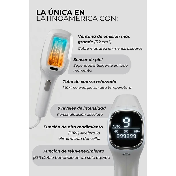 Depiladora Láser Venus IPL PRO MAX: resultados en 8 semanas  6