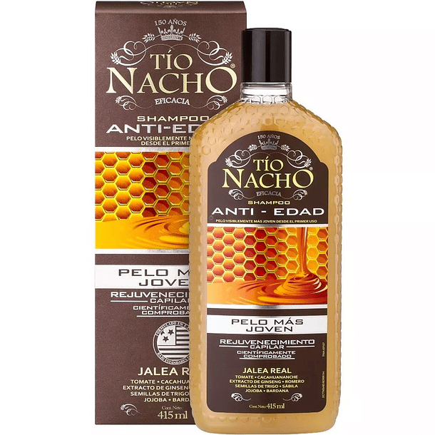 Shampoo Tio Nacho 415 ml Anti Edad