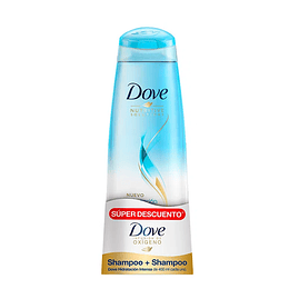 Shampoo Dove 400 ml Hidratacion Intensa 2 Unidades Oferta