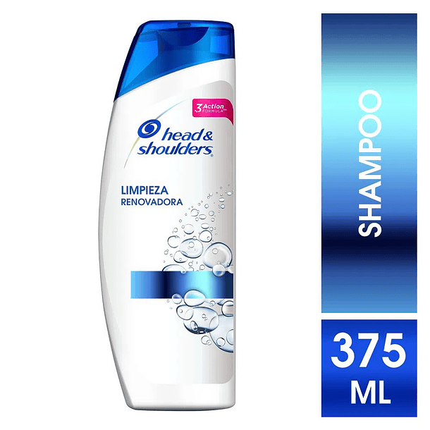 Shampoo Head and Shoulders Limpieza Renovadora 375 ml