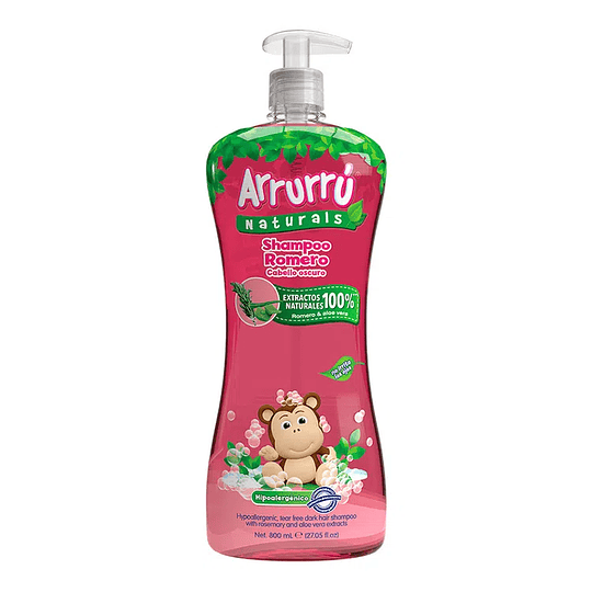 Shampoo Arrurú 800 ml Romero