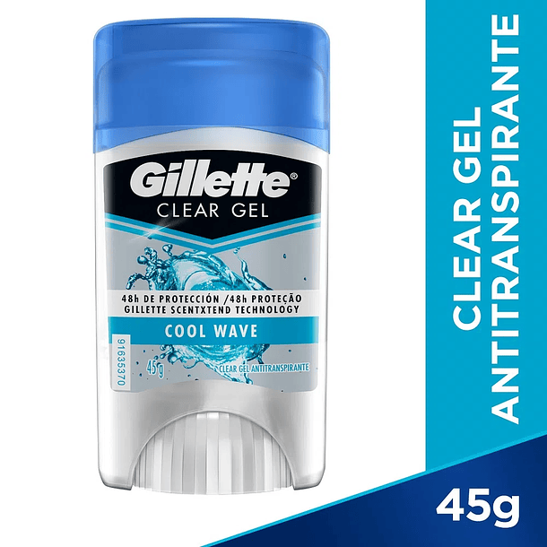 Desodorante Gillette Gel 45 gr Cool Wave