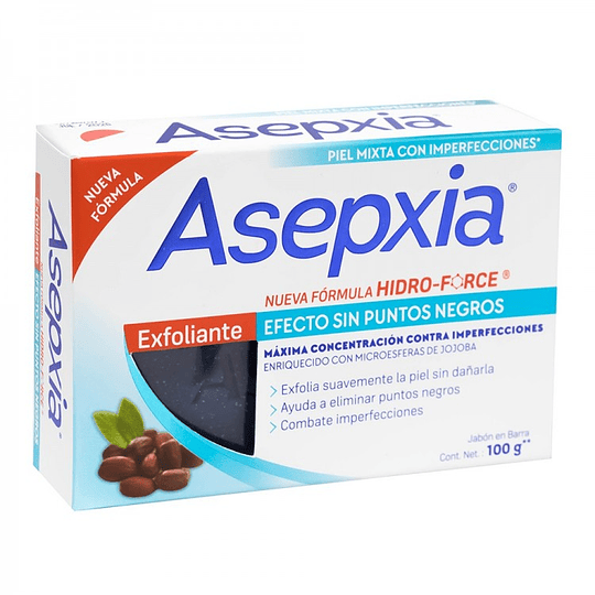 Jabon Asepxia 100 Gr Exfoliante