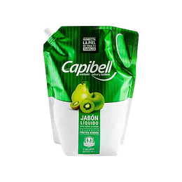 Jabon Manos Liquido Capibell 1700ml Manzana Verde