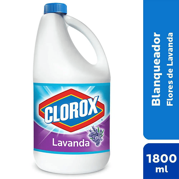 Blanqueador Clorox 1800 ml Lavanda