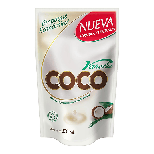 Detergente Liquido Coco Varela 300 ml Doypack