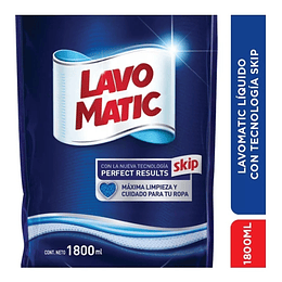 Detergente Liquido Lavomatic 1800 ml Doypack