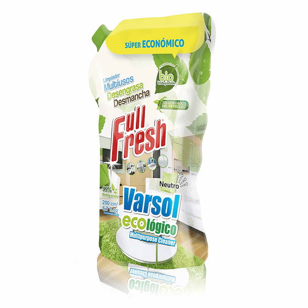 Varsol Ecologico Full Fresh 200 ml Doypack
