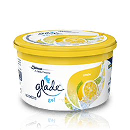 Ambientador Glade Gel 70gr Lemon
