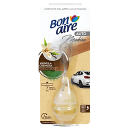 Ambientador Bonaire Auto Madeira 6 ml Vainilla Cream