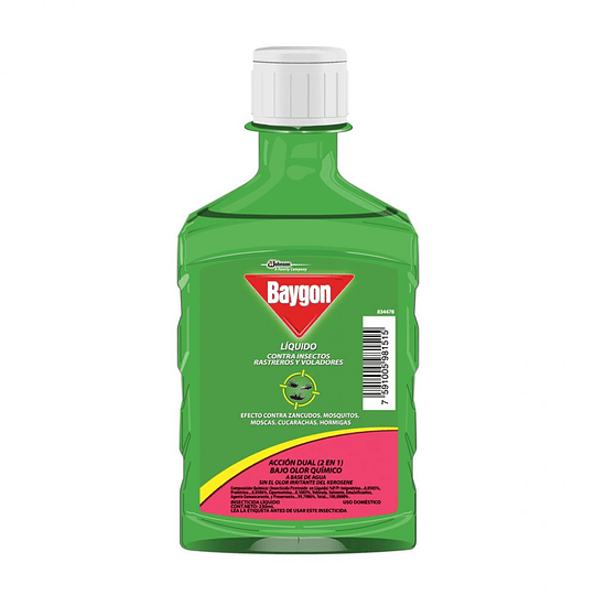 Insecticida Baygon Liquido 230 ml Voladores Y Rastreros