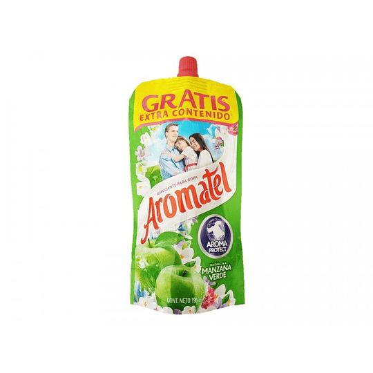 Suavizante Aromatel 195 ml Doypack Manzana Verde