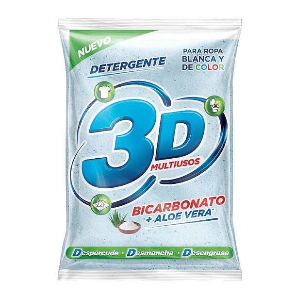 Detergente 3D 1000 Gr