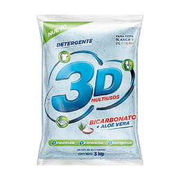 Detergente 3D 3000gr