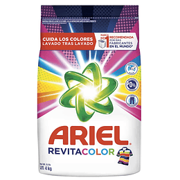 Detergente Ariel 4000 Gr Revita Color