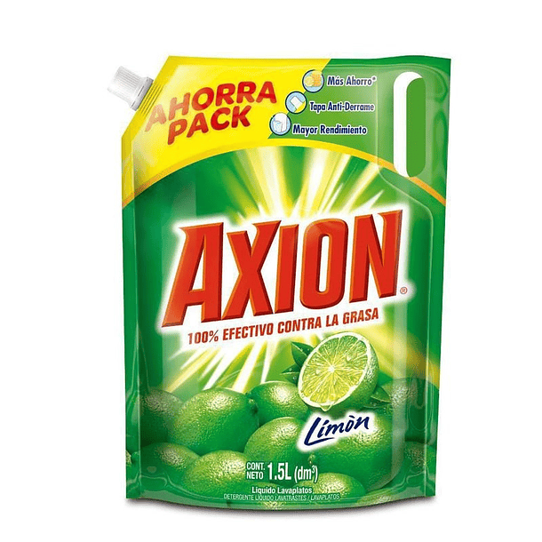 Lavaloza Liquido Axion 1500 ml Doypack Limon