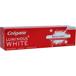 Crema Dental Colgate Luminous White Brilliant 75 ml