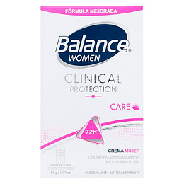 Desodorante Balance Clinical Crema Mujer 50 gr Care