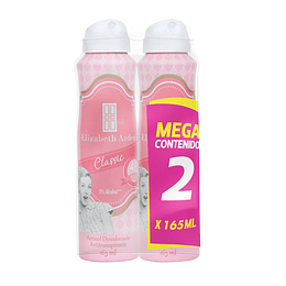 Desodorante Elizabeth Arden Aerosol 165 ml 2 Unidades Clasic