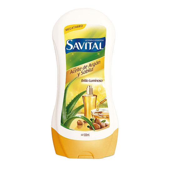 Acondicionador Savital 530 ml Aceite de Argan