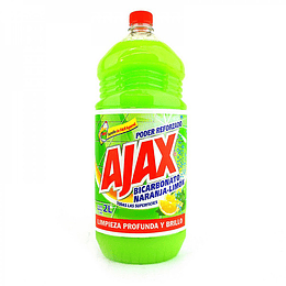 Limpiador Ajax Bicarbonato 2000 ml Naranja-Limon