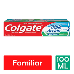 Crema Dental Colgate Triple Accion 100 ml