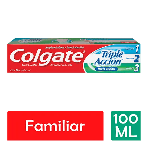 Crema Dental Colgate Triple Accion 100 ml