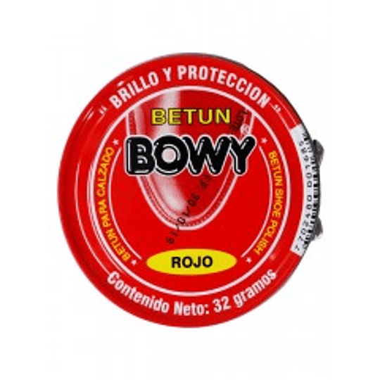 Betun Bowy 32 gr Rojo
