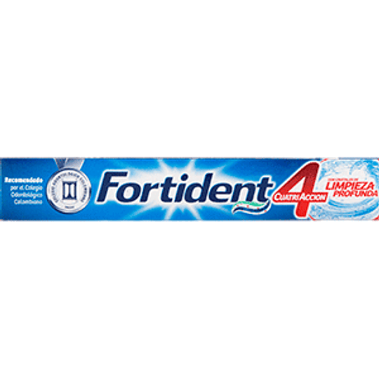 Crema Dental Fortident Limpieza Profunda 60 ml